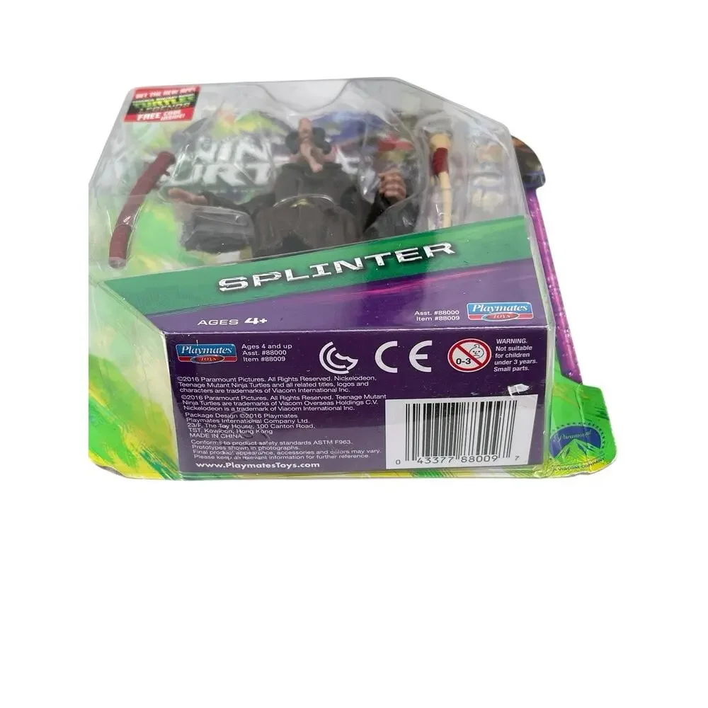 Nickelodeon Teenage Mutant Ninja Turtles TMNT Splinter Boxed
